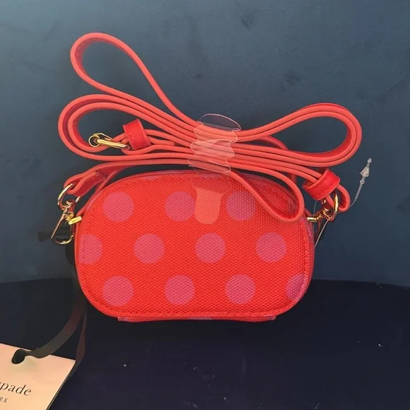 Kate Spade New York Coral Pink Crossbody Bag with Wallet - Picture 3 of 5